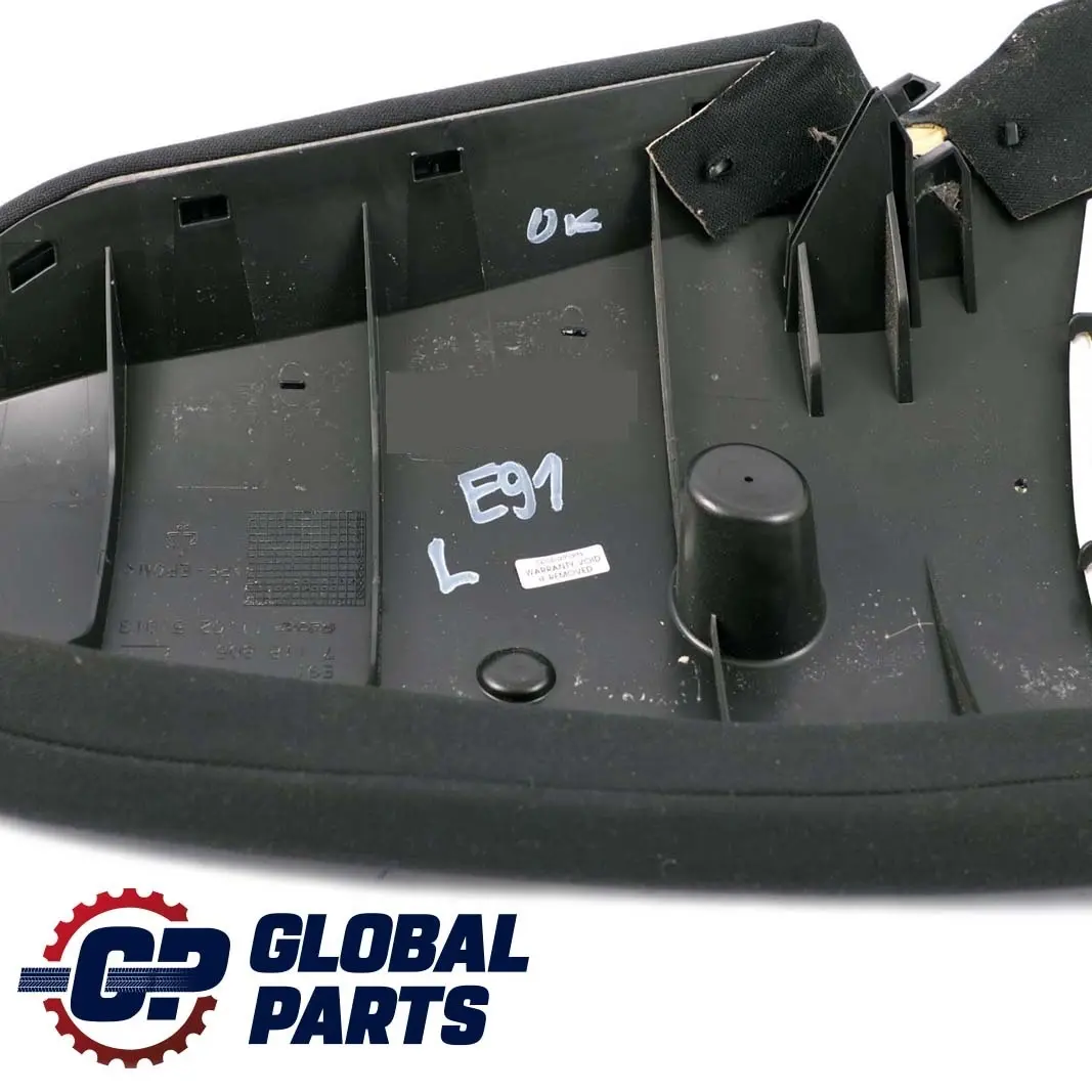 BMW 3 E91 Touring Rear Seat Left N/S Side Finisher Cloth Anthracite - SKU 6971659 - Part number 6971659