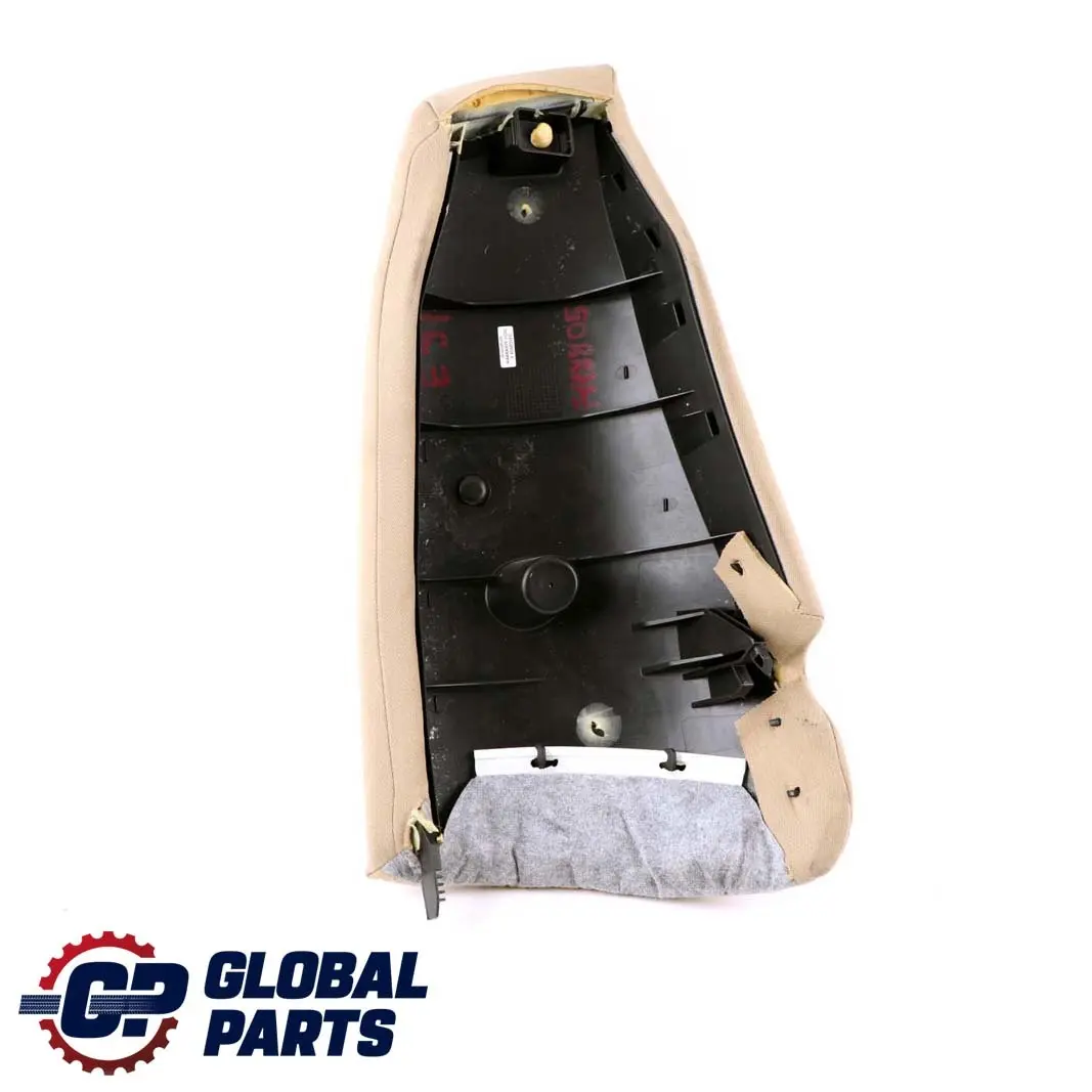 BMW 3 E91 Touring Rücksitz Bezug Seitenteil Hinten Links Stoff Beige - SKU 6971663 - Teilenummer 6971659