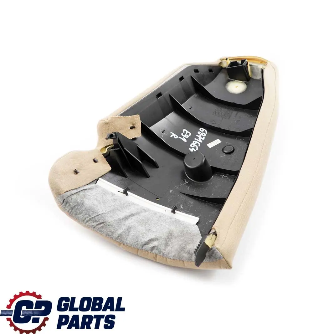 Asiento Trasero Derecho Lado Acabado Tela Fluid Beige para BMW E91 Touring con número de pieza 6971664 BMW E91 Touring Asiento Trasero Derecho Lado Acabado Tela Fluid Beige - SKU 6971664 - Número de pieza 6971664