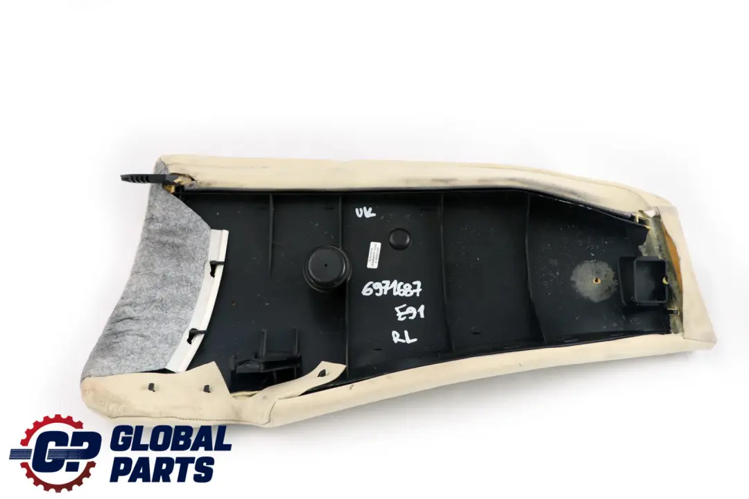 Siège arrière gauche Finition latérale cuir citron pour BMW 3 Series E91 Touring à propos du numéro de pièce 6971687 BMW 3 Series E91 Touring Siège arrière gauche Finition latérale cuir citron - SKU 6971687 - Numéro de pièce 6971687