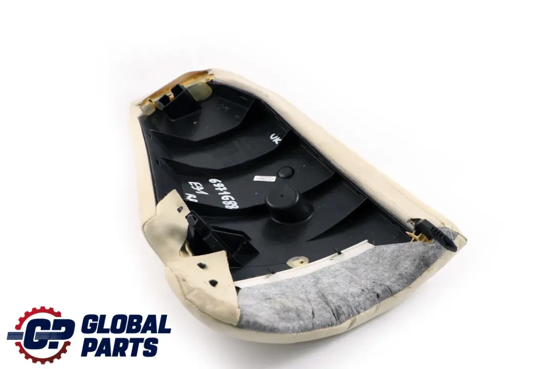 BMW E91 Touring Sedile Posteriore Riferimento Laterale Destra Pelle Lemon - SKU 6971688 - Numero di parte 6971688