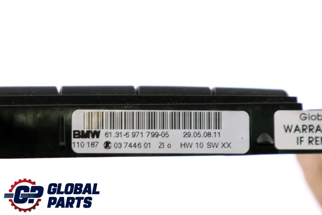  Consola Central BMW E81 E87 E90 E91 E92 Asiento Calefacción Botón Panel - SKU 6971799 - Número de pieza 9120026