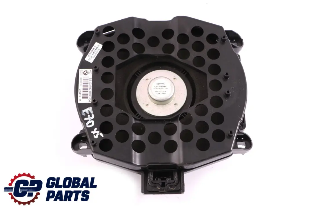 Stereo Audio System Central Woofer Speaker to BMW X5 X6 Series E70 E71 F25 with Part number 6971880 BMW X5 X6 Series E70 E71 F25 Stereo Audio System Central Woofer Speaker - SKU 6971880 - Part number 6971880