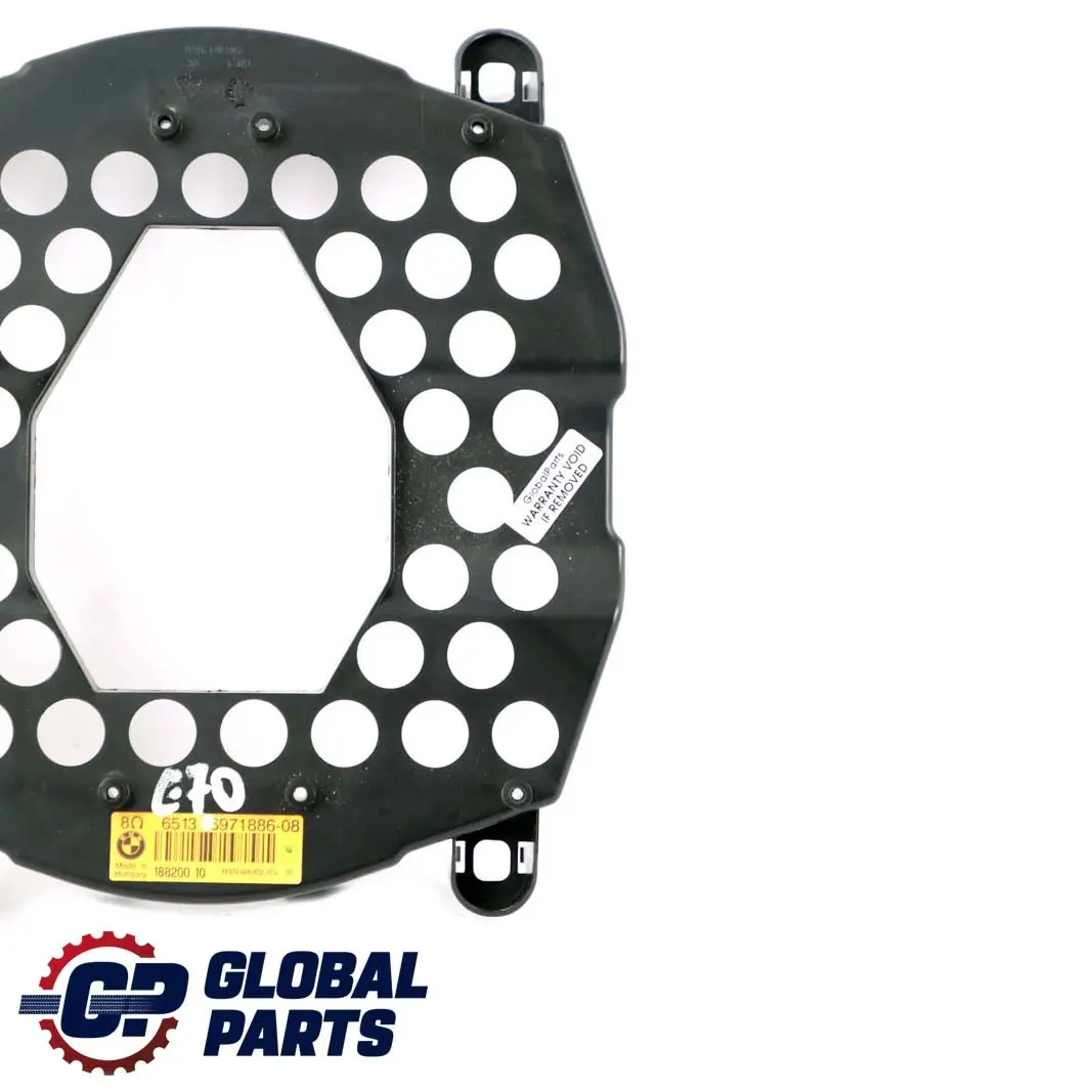 Couverture Haut-Parleur Noir pour BMW X5 X6 E70 E71 à propos du numéro de pièce 6971886 BMW X5 X6 E70 E71 Couverture Haut-Parleur Noir - SKU 6971886 - Numéro de pièce 6971886