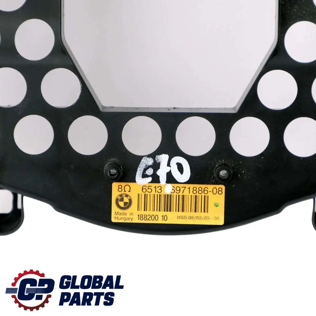 BMW X5 X6 E70 E71 Couverture Haut-Parleur Noir - SKU 6971886 - Numéro de pièce 6971886