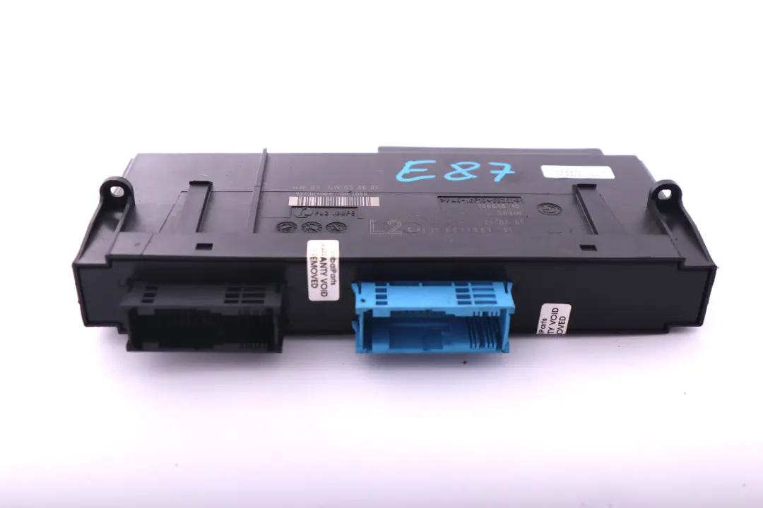 ECU Módulo De Control Del Cuerpo L2 ECU Caja De Conexiones para BMW E87 con número de pieza 6971961 BMW E87 ECU Módulo De Control Del Cuerpo L2 ECU Caja De Conexiones - SKU 6971961 - Número de pieza 6971961