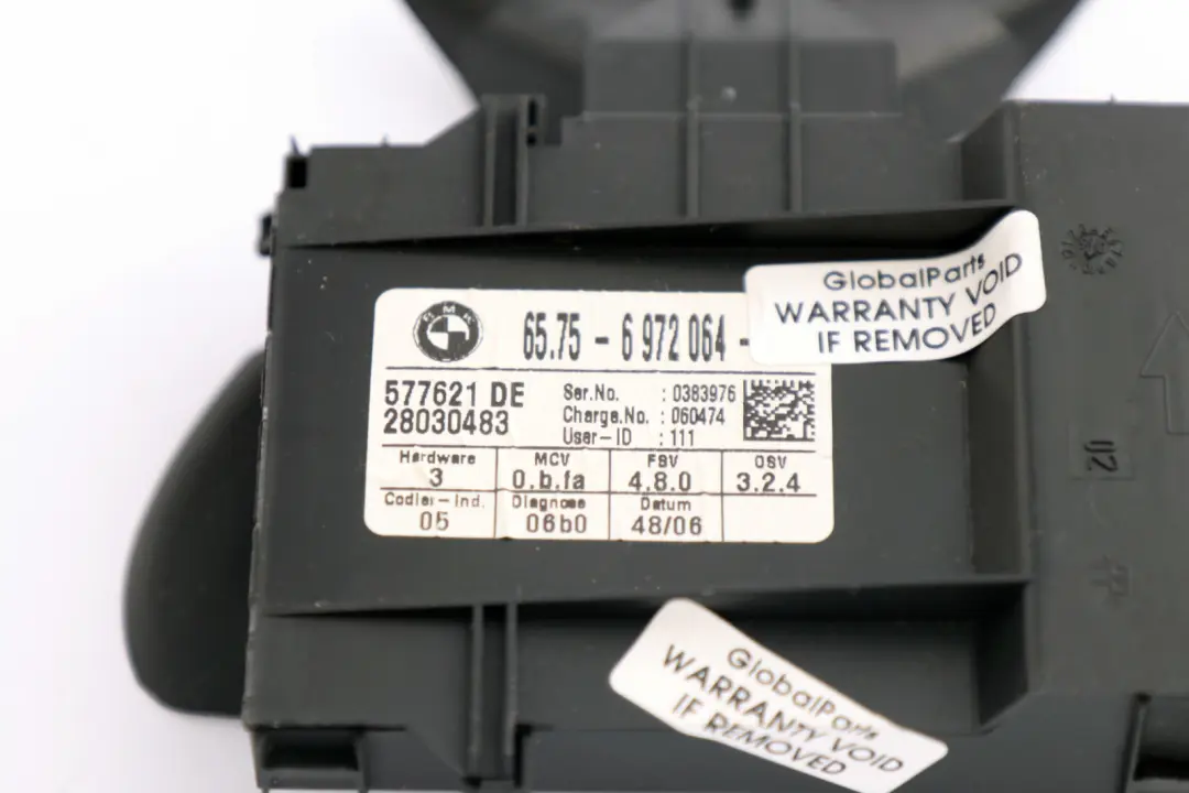 BMW 1 3 X1 er E81 E84 E87 E88 E90 Ultraschall Modul - SKU 6972064 - Teilenummer 6972064