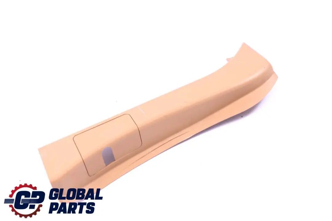 Tapa Columna D Pilar Inferior Recorte Derecho Beige 7145954 para BMW E70 con número de pieza 6972440 BMW E70 Tapa Columna D Pilar Inferior Recorte Derecho Beige 7145954 - SKU 6972440 - Número de pieza 6972440