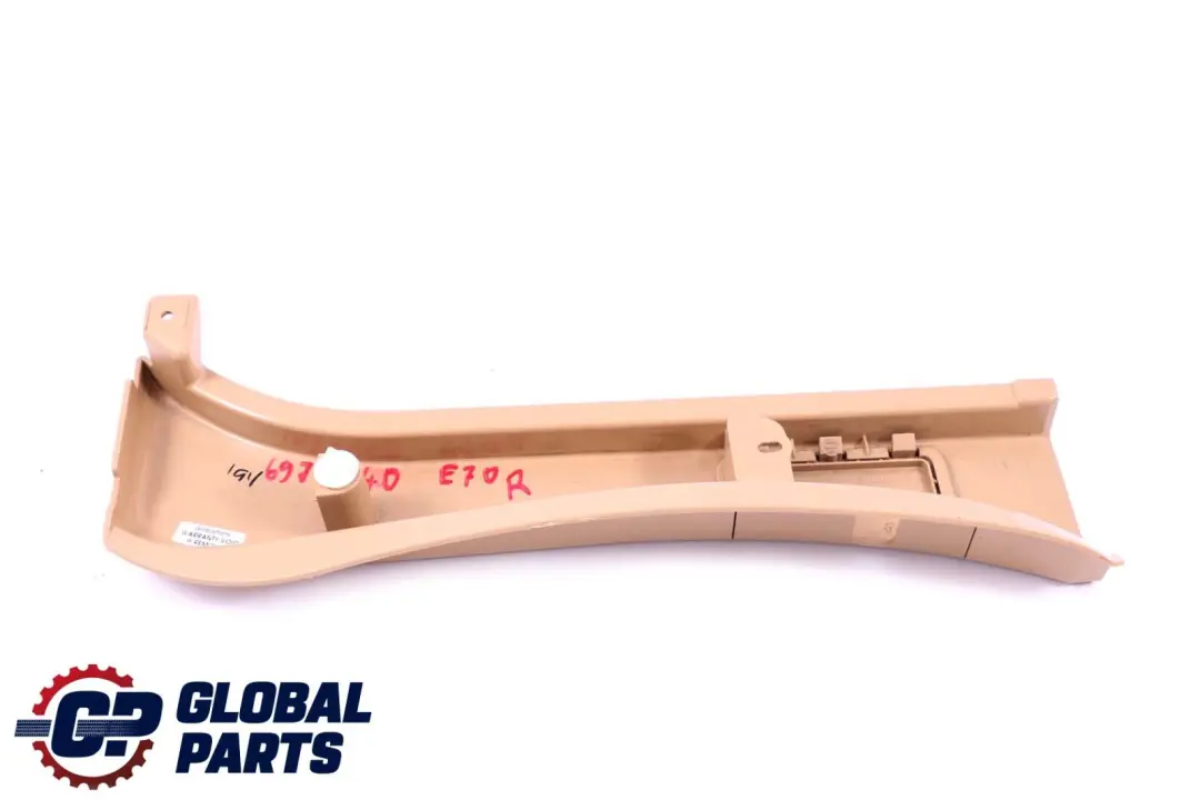 BMW X5 er E70 E70N LCI Blende D-Säule Unten Rechts Beige 7145954 - SKU 6972440 - Teilenummer 6972440