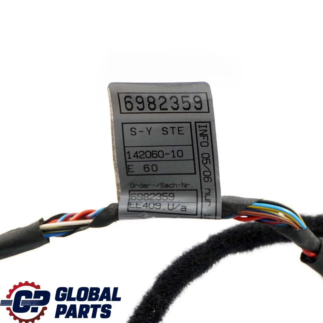 BMW 5 er E60 E61 Kabelsatz Kabelbaum Kabel Tür Beifahrerseite - SKU 6972584 - Teilenummer 6982359