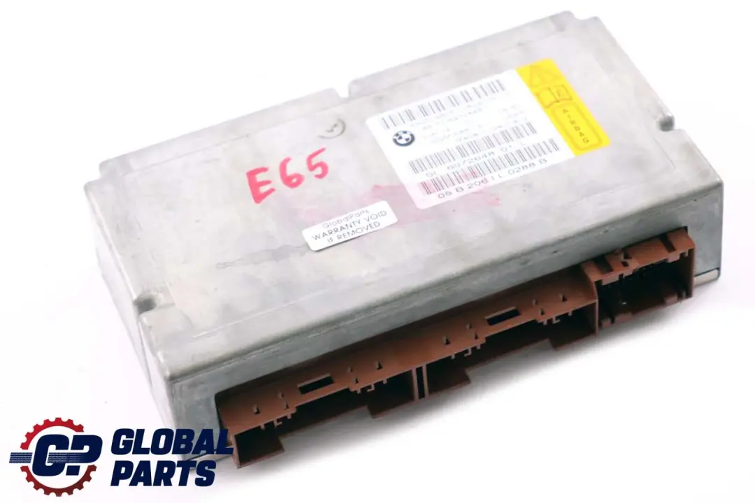BMW 7 Series E65 E66 Airbag ECU Control Unit Gateway Module - SKU 6972648 - Part number 6967658