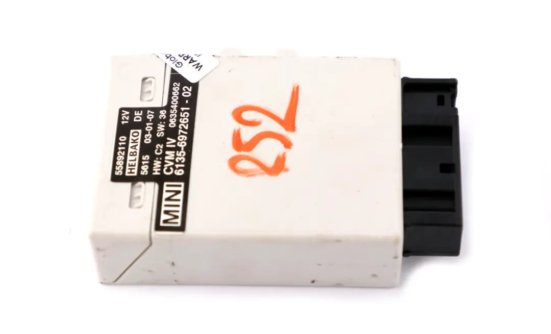 Cabrio-Verdeck-Modul pour Mini R52 Cabriolet à propos du numéro de pièce 6972651 Mini R52 Cabriolet Cabrio-Verdeck-Modul - SKU 6972651 - Numéro de pièce 6972651