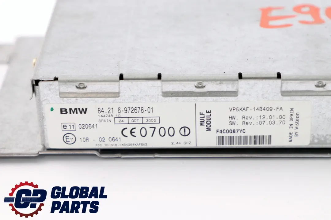 Moduł Sterownik Bluetooth BMW E81 E87 E90 - SKU 6972678 - Numer Części 9154358