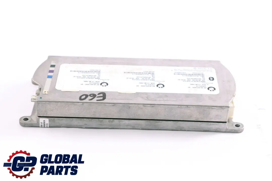 Telematics Bluetooth Steuergerät Modul für BMW 5 6 er E60 E61 E63 E64 mit Teilenummer 6972692 BMW 5 6 er E60 E61 E63 E64 Telematics Bluetooth Steuergerät Modul - SKU 6972692 - Teilenummer 6972692
