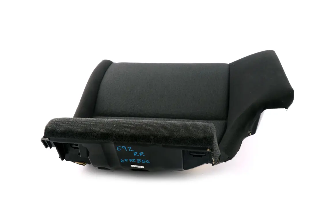Cloth Fabric Black Anthracite Rear Seat Cover Couch Right O/S to BMW 3 Series E92 with Part number 6972856 BMW 3 Series E92 Cloth Fabric Black Anthracite Rear Seat Cover Couch Right O/S - SKU 6972856 - Part number 6972856