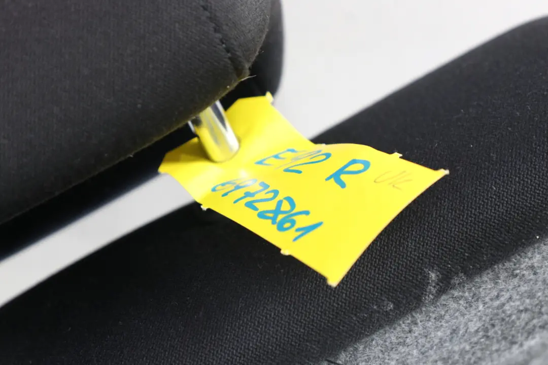 Cloth Black Anthracite Rear Seat Cover Backrest Right O/S to BMW 3 Series E92 with Part number 6972861 BMW 3 Series E92 Cloth Black Anthracite Rear Seat Cover Backrest Right O/S - SKU 6972861 - Part number 6972861