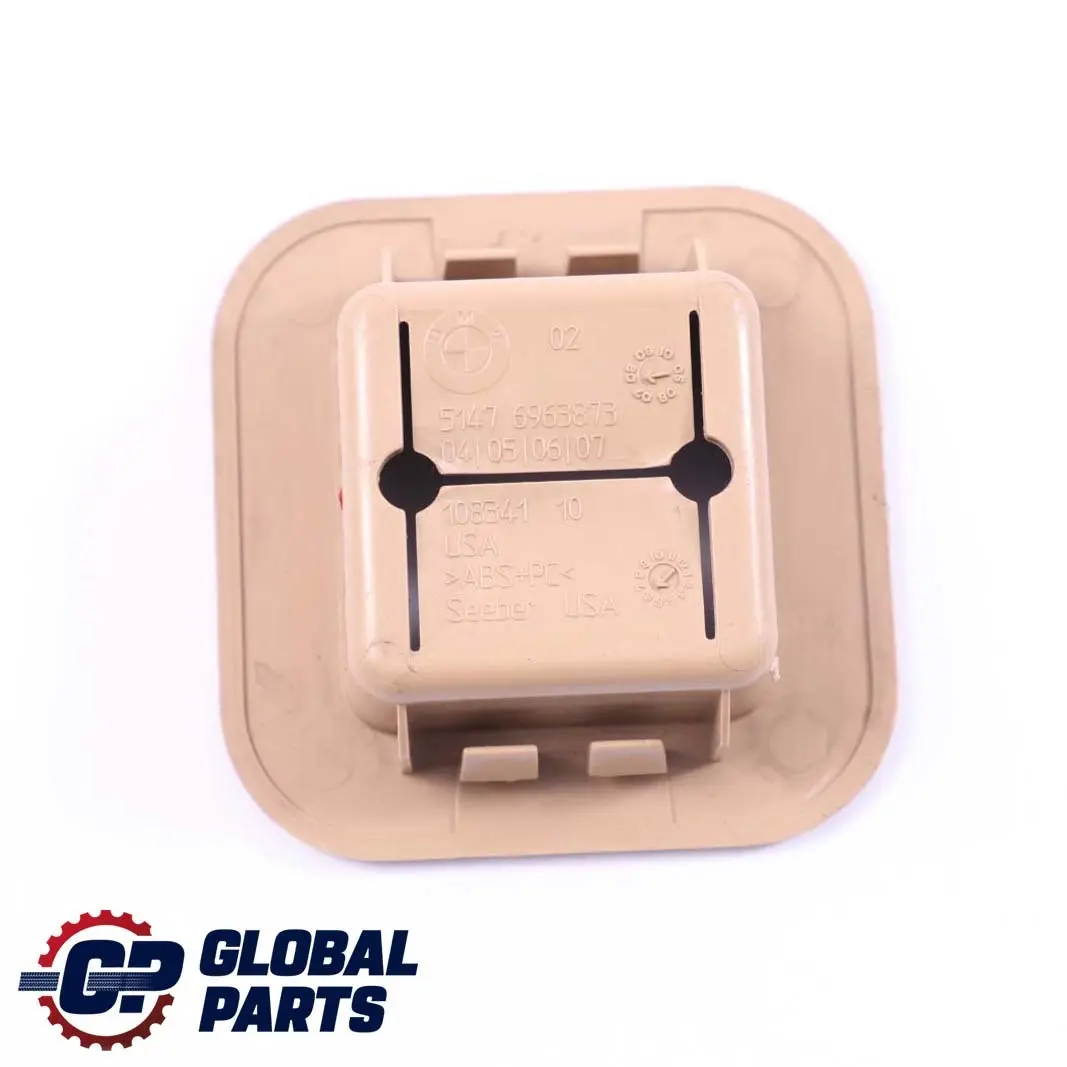 BMW X5 er E70 Abdeckung Blende Verzurröse Hinten Gepäckraum Beige - SKU 6972990 - Teilenummer 6963873