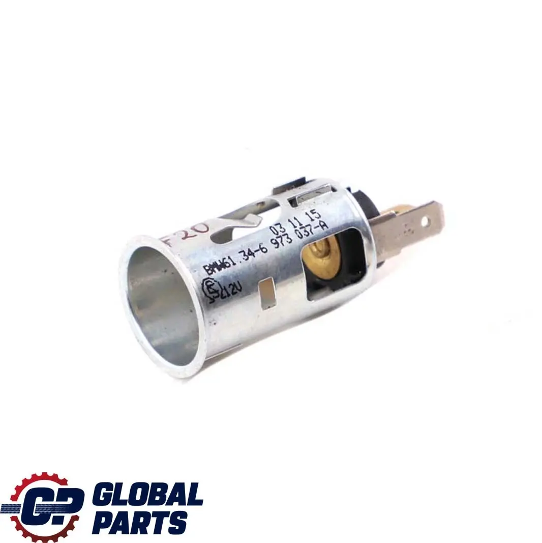 Socket BMW E81 E87 E90 E91 F20 F30 Cigarette Lighter to Plug In with Part number 6973037 Plug In Socket BMW E81 E87 E90 E91 F20 F30 Cigarette Lighter - SKU 6973037 - Part number 6973037