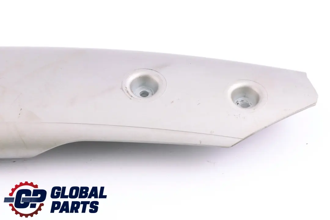 Tapa Tubo Derecha Decoración Plata 6973072 para Mini Cooper One R50 R53 con número de pieza 6973074 Mini Cooper One R50 R53 Tapa Tubo Derecha Decoración Plata 6973072 - SKU 6973074-1 - Número de pieza 6973074