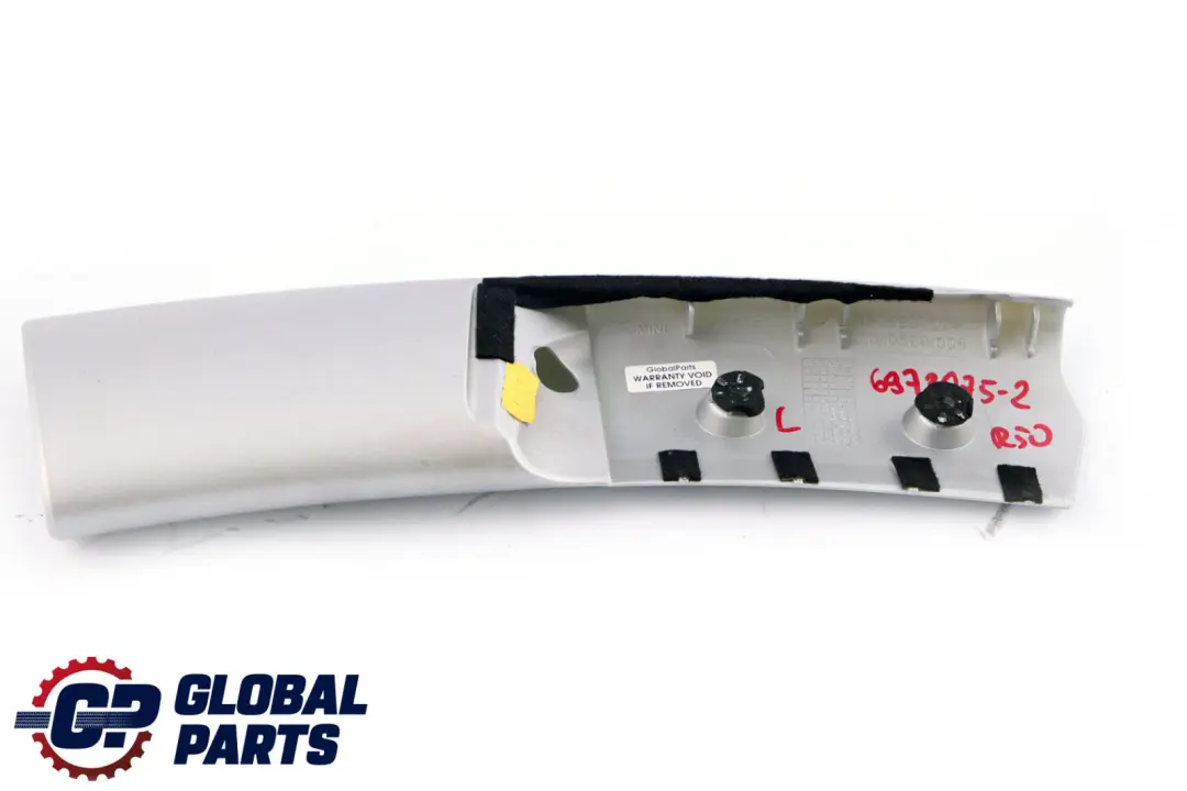 Pipe Left Silver N/S 7040569 to MINI Cooper One 2 R50 R52 R53 Cover with Part number 6973075 MINI Cooper One 2 R50 R52 R53 Cover Pipe Left Silver N/S 7040569 - SKU 6973075-2 - Part number 6973075