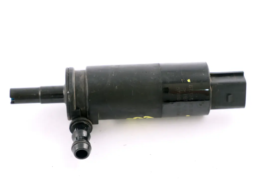 Headlight Cleaning Wash Pump to BMW E60 E61 E63 E64 E65 LCI with Part number 67126973097 BMW E60 E61 E63 E64 E65 LCI Headlight Cleaning Wash Pump - SKU 6973097 - Part number 67126973097