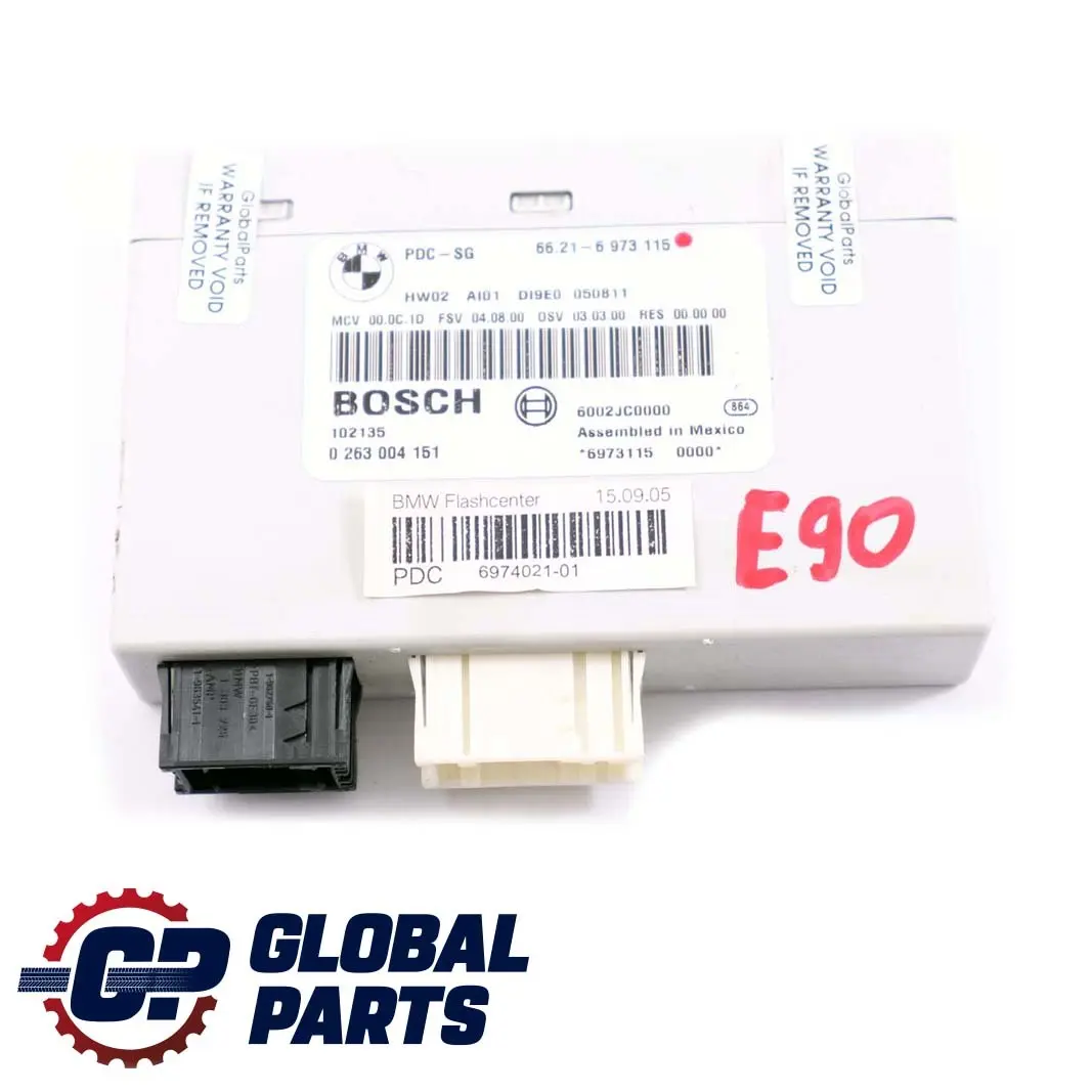 BMW X1 E81 E84 E87 E90 E91 Park Kontroll Modul Einheit PDC 6973115