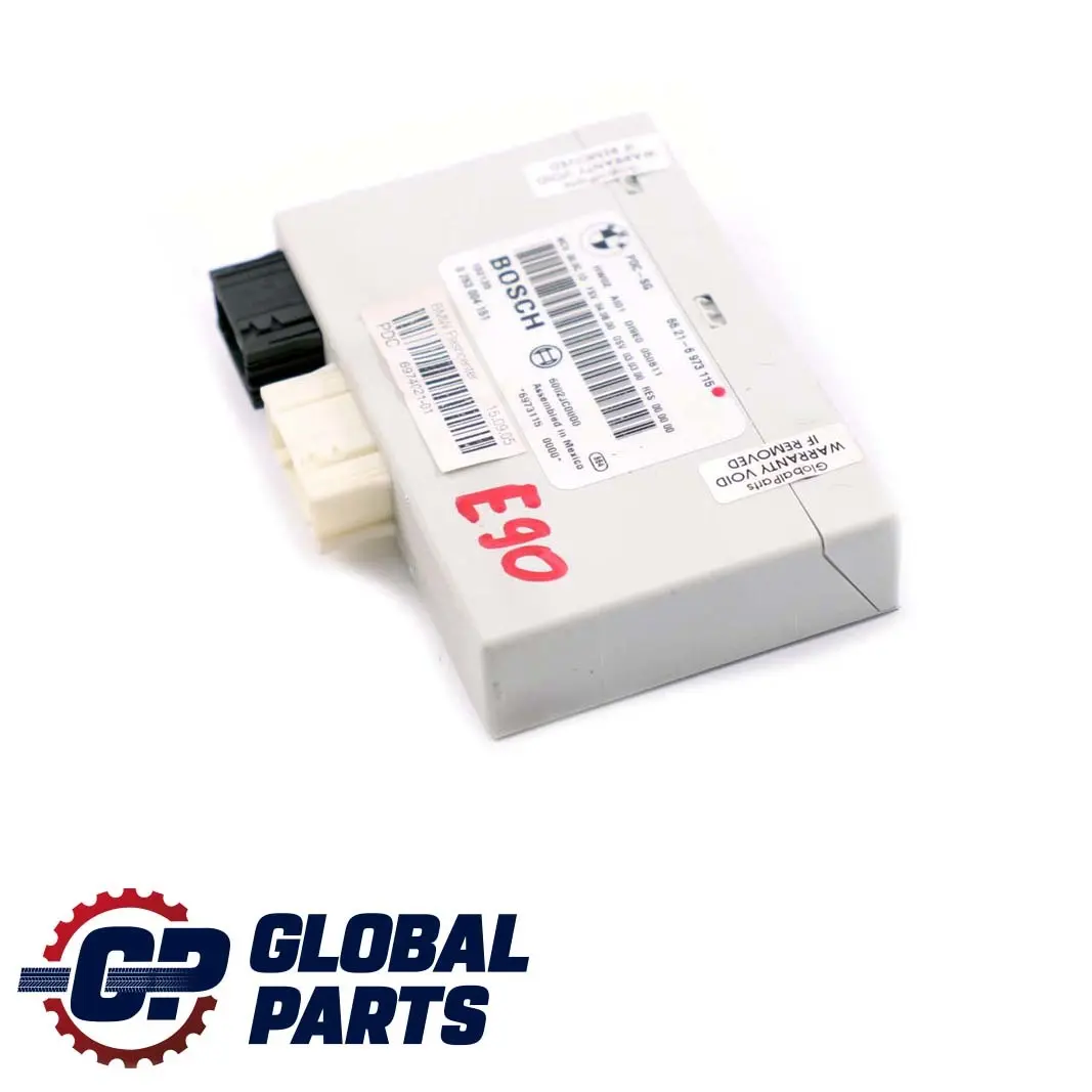 Unidad De Control De Estacionamiento PDC para BMW X1 E81 E84 E87 E90 E91 con número de pieza 6973115 BMW X1 E81 E84 E87 E90 E91 Unidad De Control De Estacionamiento PDC - SKU 6973115 - Número de pieza 6973115