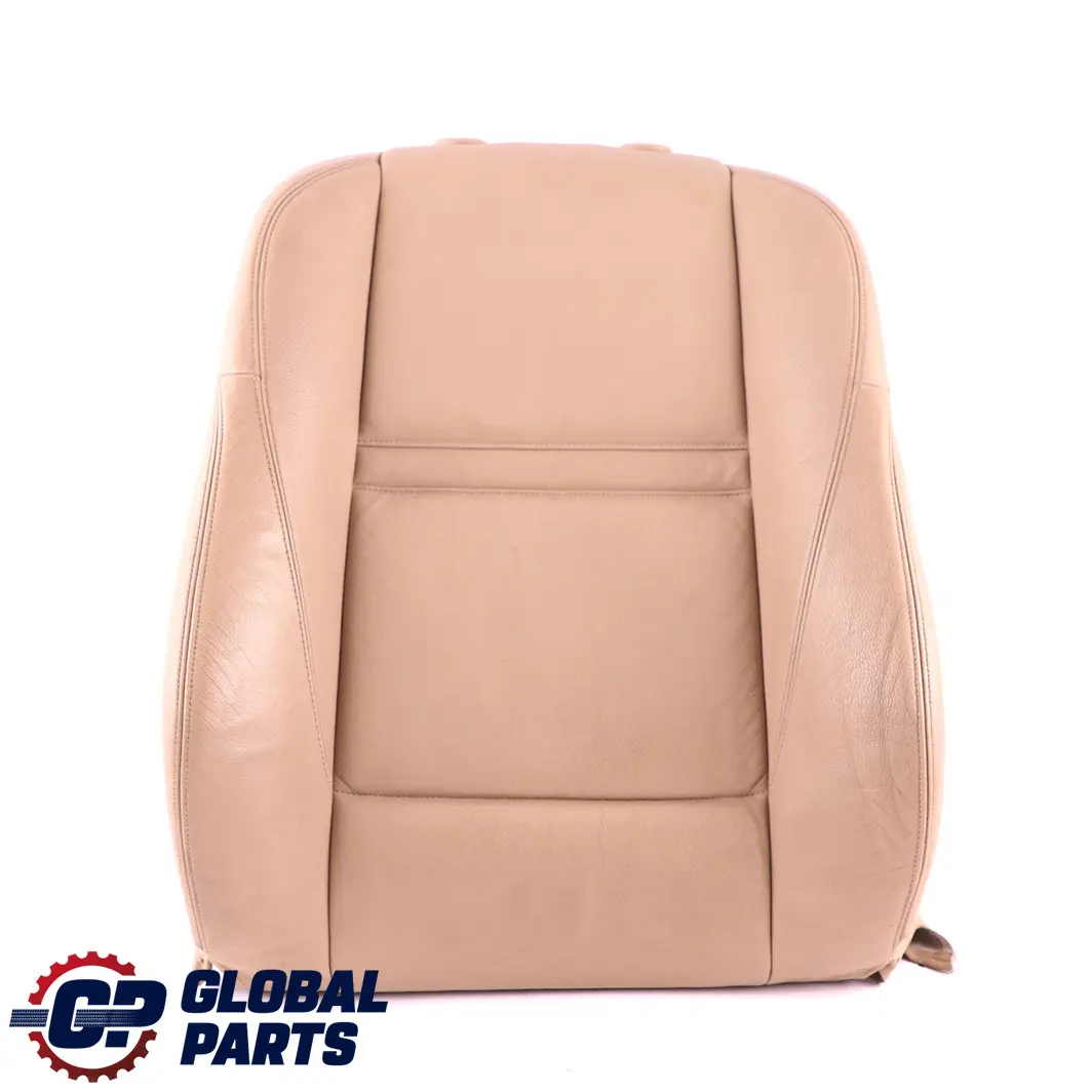 BMW X5 X6 E70 E71 Housse dossier siège sport chauffant avant gauche Cuir Beige