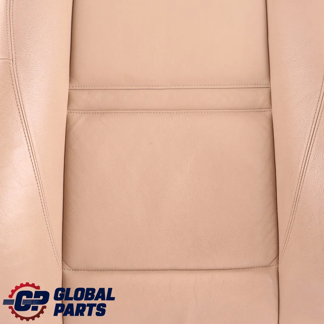 Heated Sport Front Left N/S Seat Backrest Cover Leather Beige to BMW X5 X6 E70 E71 with Part number 6973422 BMW X5 X6 E70 E71 Heated Sport Front Left N/S Seat Backrest Cover Leather Beige - SKU 6973422 - Part number 6973422
