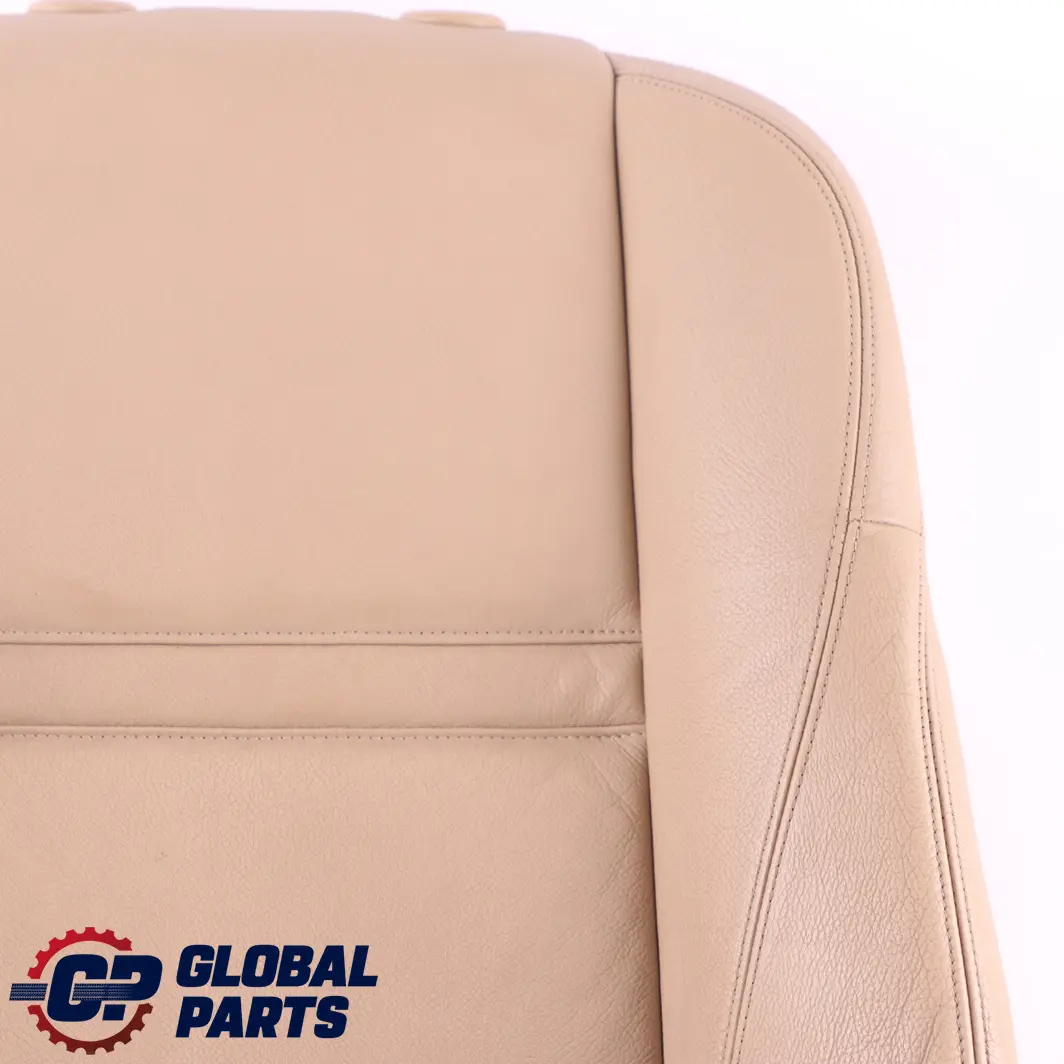 BMW X5 X6 E70 E71 Beheizter Sport Vorne Sitz Rückenlehne Abdeckung Leder Beige - SKU 6973422 - Teilenummer 6973422