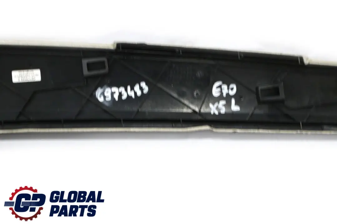 BMW X5 X6 E70 E71 Centre Console Left Side Trim Panel N/S Black 0117828 - SKU 6973483 - Part number 6973483