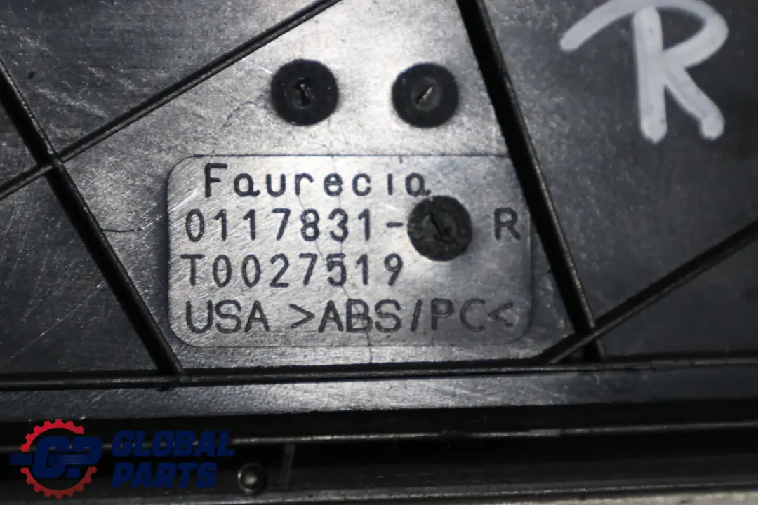 BMW X5 X6 E70 E71 Blende Mittelkonsole Rechts Schwarz 0117831 - SKU 6973484 - Teilenummer 6973484