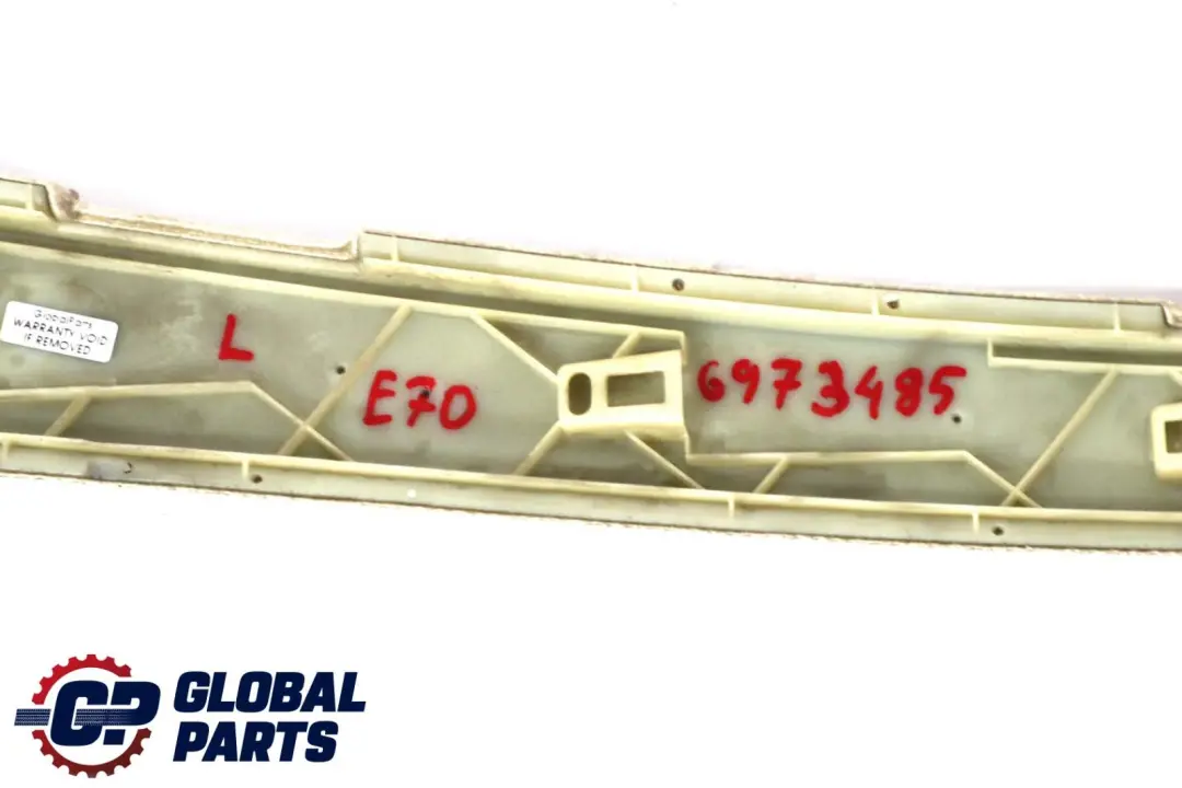 Centre Console Left Side Trim Panel N/S Savanna Beige to BMW X5 X6 Series E70 E71 with Part number 6973485 BMW X5 X6 Series E70 E71 Centre Console Left Side Trim Panel N/S Savanna Beige - SKU 6973485 - Part number 6973485