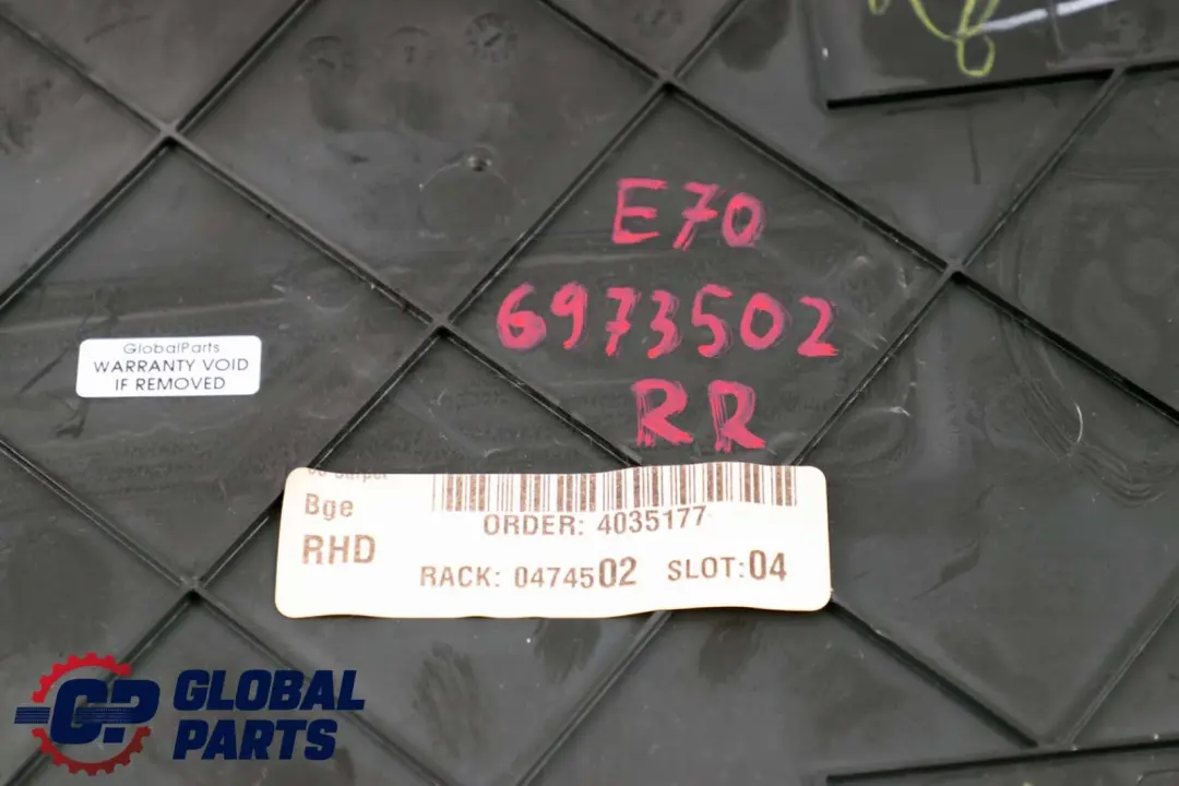 BMW E70 E71 Osłona konsoli tył prawy - SKU 6973502 - Numer Części 6963426