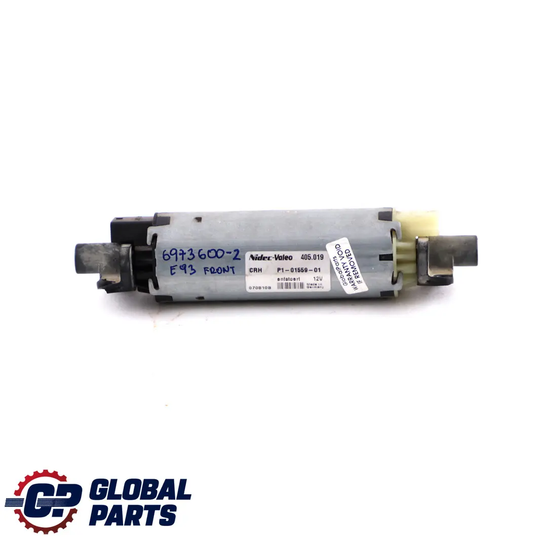 Sedile anteriore regolazione longitudinale Attuatore motore per BMW E82 E88 E92 E93 con numero di parte 6973600 BMW E82 E88 E92 E93 Sedile anteriore regolazione longitudinale Attuatore motore - SKU 6973600-2 - Numero di parte 6973600