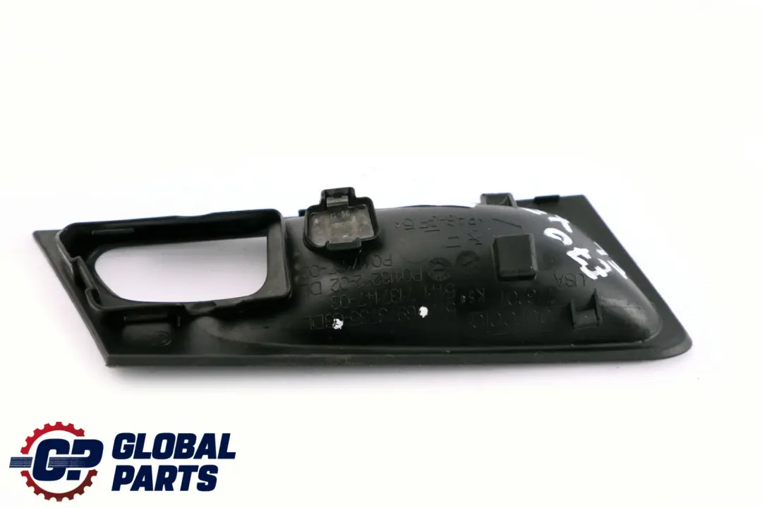 Couverture Poignee de Porte a L'Avant Gauche pour BMW X5 E70 à propos du numéro de pièce 6973735 BMW X5 E70 Couverture Poignee de Porte a L'Avant Gauche - SKU 6973735 - Numéro de pièce 6973735