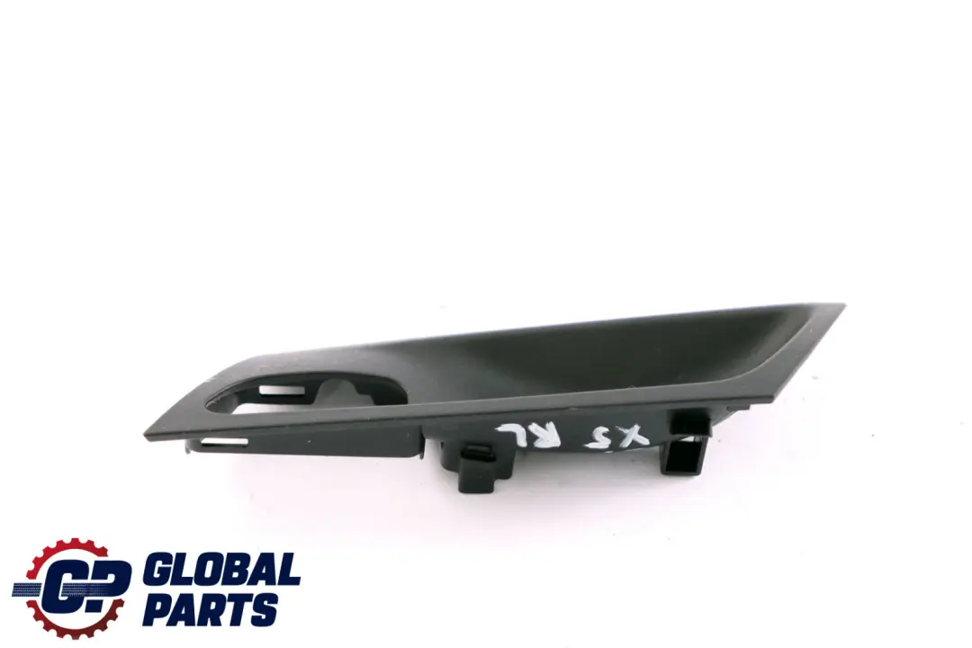 Inside Rear Left Door Opener Cover N/S Black to BMW X5 Series E70 with Part number 6973739 BMW X5 Series E70 Inside Rear Left Door Opener Cover N/S Black - SKU 6973739 - Part number 6973739