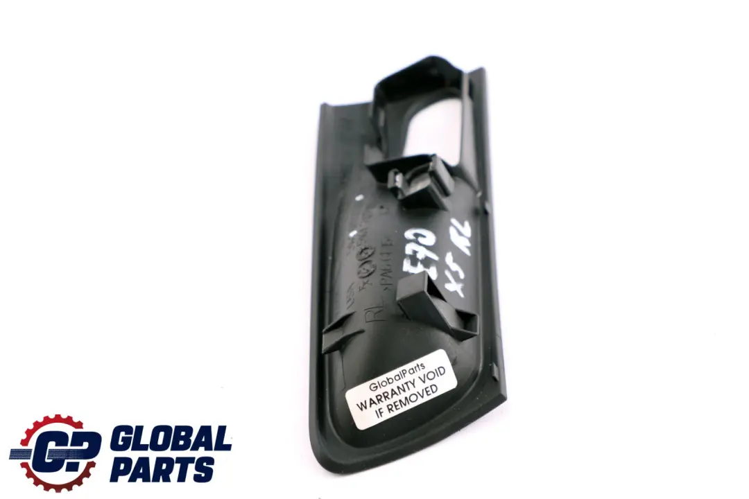 Inside Rear Left Door Opener Cover N/S Black to BMW X5 Series E70 with Part number 6973739 BMW X5 Series E70 Inside Rear Left Door Opener Cover N/S Black - SKU 6973739 - Part number 6973739