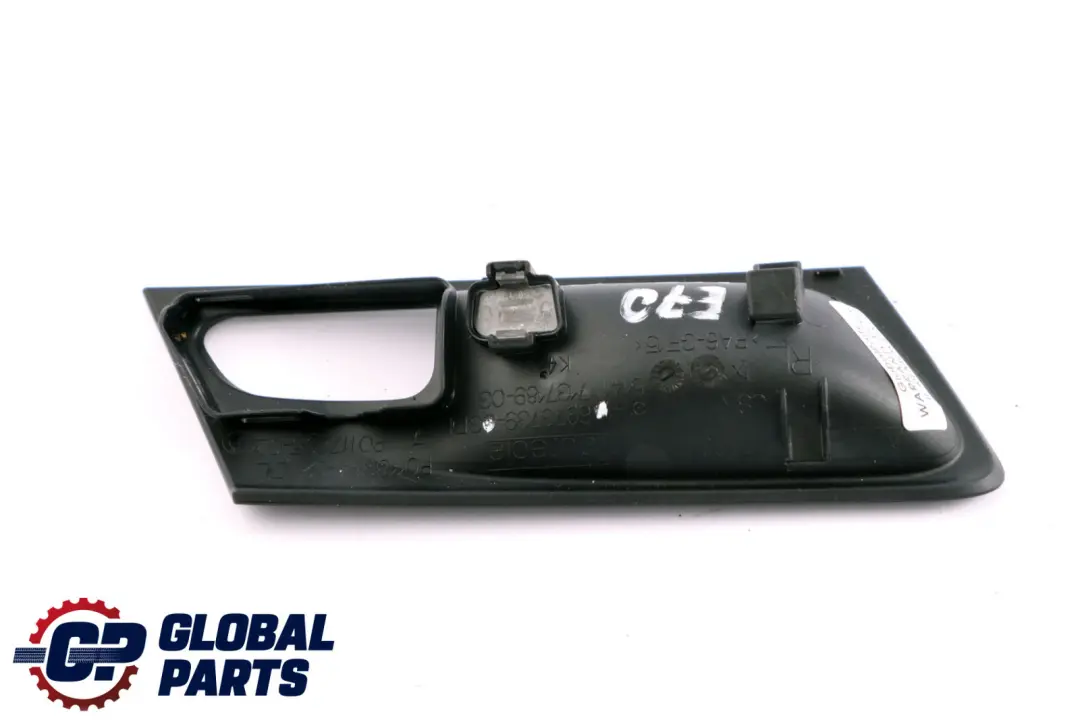 BMW X5 E70 Couverture Poignee de Porte Arriere Gauche Noir - SKU 6973739 - Numéro de pièce 6973739