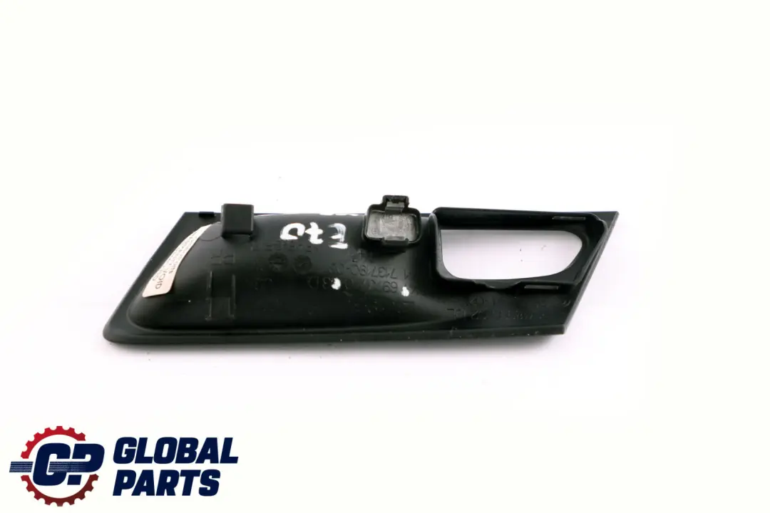 BMW X5 E70 Inside Rear Right Door Opener Cover O/S Black - SKU 6973740 - Part number 6973740
