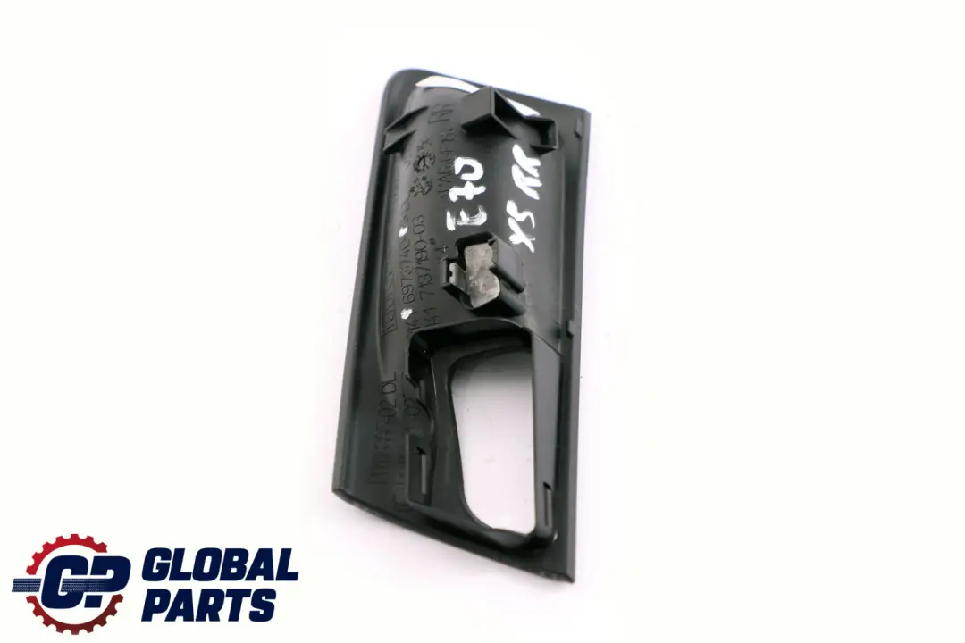 BMW X5 E70 Inside Rear Right Door Opener Cover O/S Black - SKU 6973740 - Part number 6973740