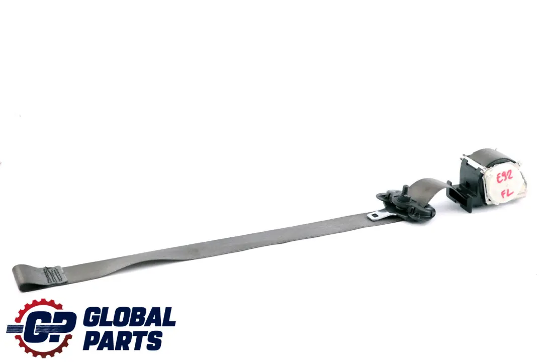 BMW 3 Series E92 Upper Belt With Force Limiter Front Left N/S Grey - SKU 6973959 - Part number 9138242