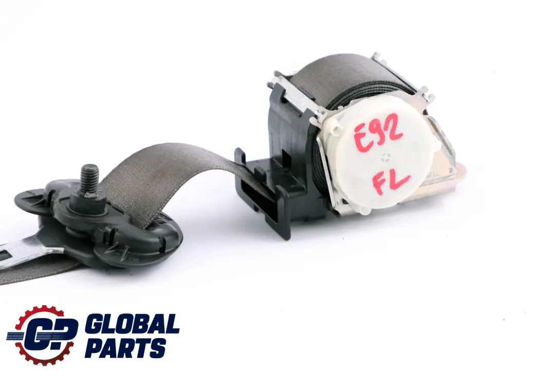 BMW 3 Series E92 Upper Belt With Force Limiter Front Left N/S Grey - SKU 6973959 - Part number 9138242