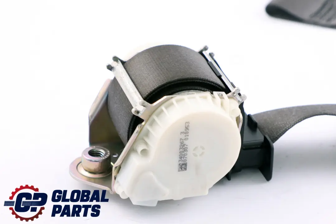 BMW 3 Series E92 Upper Belt With Force Limiter Front Left N/S Grey - SKU 6973959 - Part number 9138242