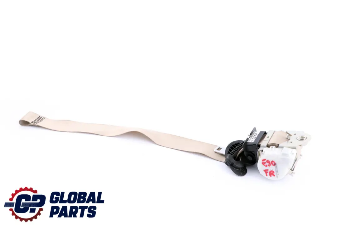 Upper Belt Front Right O/S Seat Belt Creme Beige to BMW 3 Series E92 Coupe with Part number 6973962 BMW 3 Series E92 Coupe Upper Belt Front Right O/S Seat Belt Creme Beige - SKU 6973962 - Part number 6973962