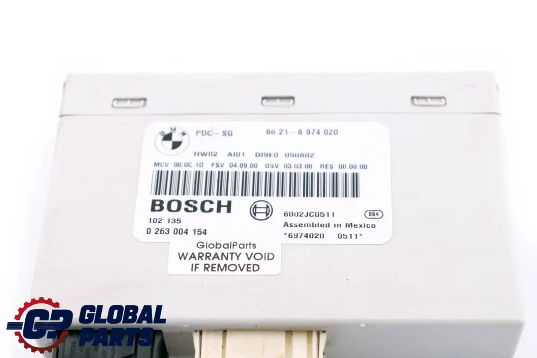 Sterownik Moduł PDC do BMW E81 E87 E90 E92 o numerze 6974020 BMW E81 E87 E90 E92 Sterownik Moduł PDC - SKU 6974020 - Numer Części 6974020