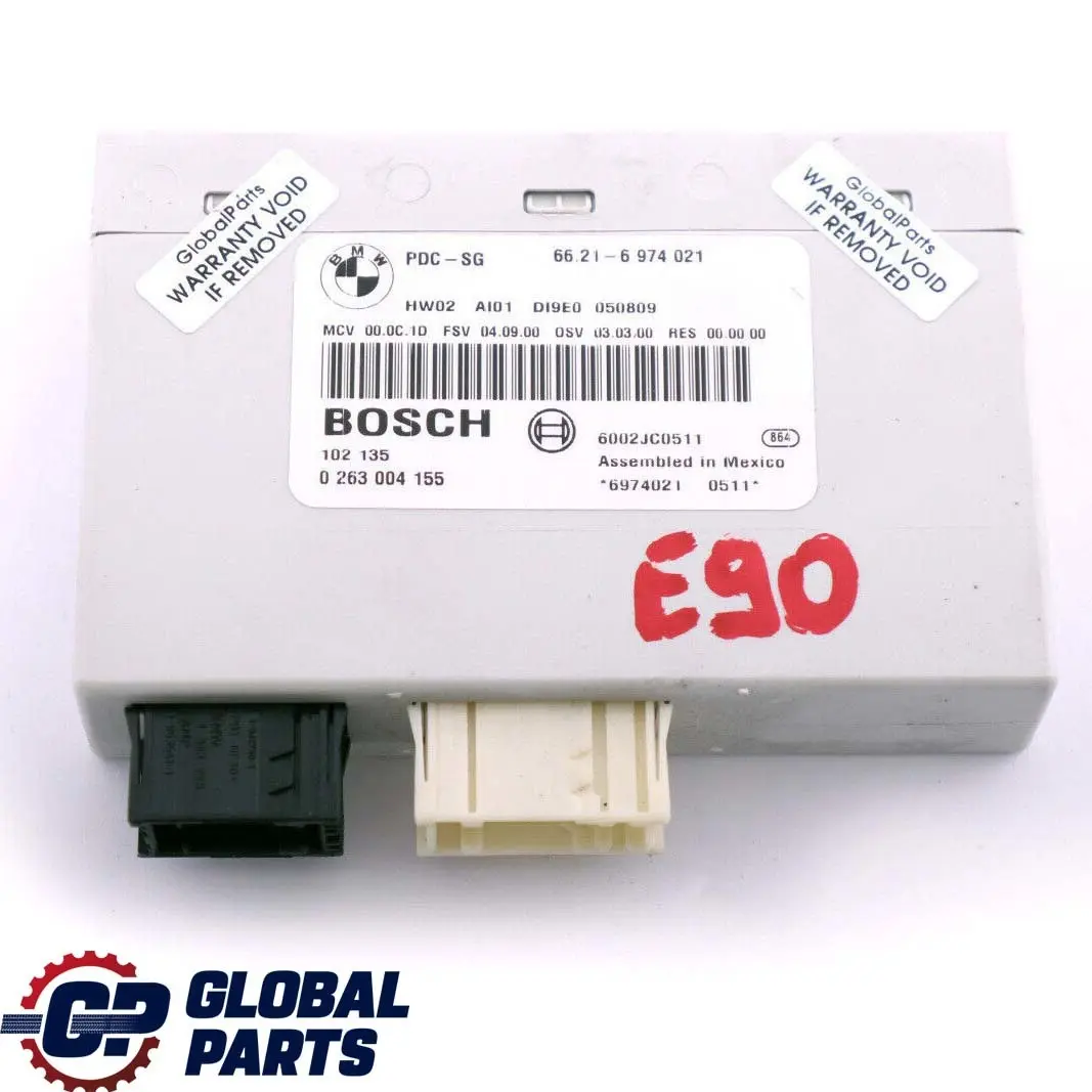 Módulo De Control De Aparcamiento PDC para BMW X1 E81 E87 E88 E90 E91 con número de pieza 6974021 BMW X1 E81 E87 E88 E90 E91 Módulo De Control De Aparcamiento PDC - SKU 6974021 - Número de pieza 6974021