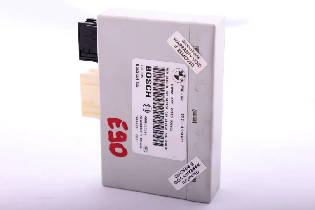 Módulo De Control De Aparcamiento PDC para BMW X1 E81 E87 E88 E90 E91 con número de pieza 6974021 BMW X1 E81 E87 E88 E90 E91 Módulo De Control De Aparcamiento PDC - SKU 6974021 - Número de pieza 6974021