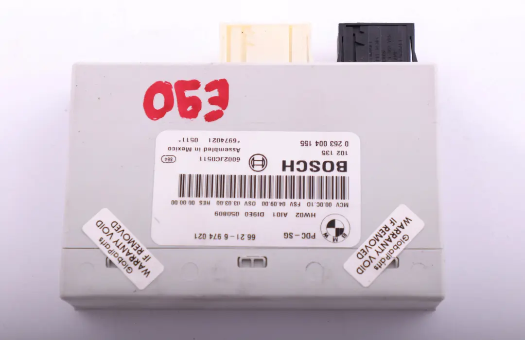 Modulo Di Controllo Del Parcheggio PDC per BMW X1 E81 E87 E88 E90 E91 con numero di parte 6974021 BMW X1 E81 E87 E88 E90 E91 Modulo Di Controllo Del Parcheggio PDC - SKU 6974021 - Numero di parte 6974021