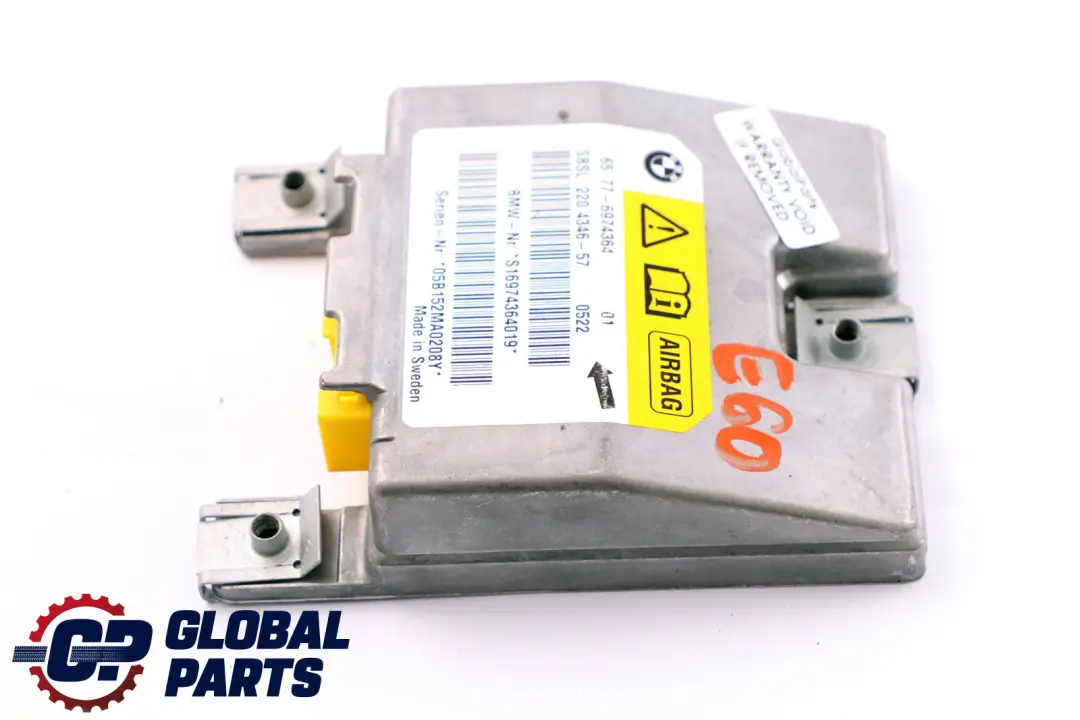 Air Module Sensor BMW E60 E61 E63 Left B-pillar N/S - SKU 6974364 - Part number 6974364